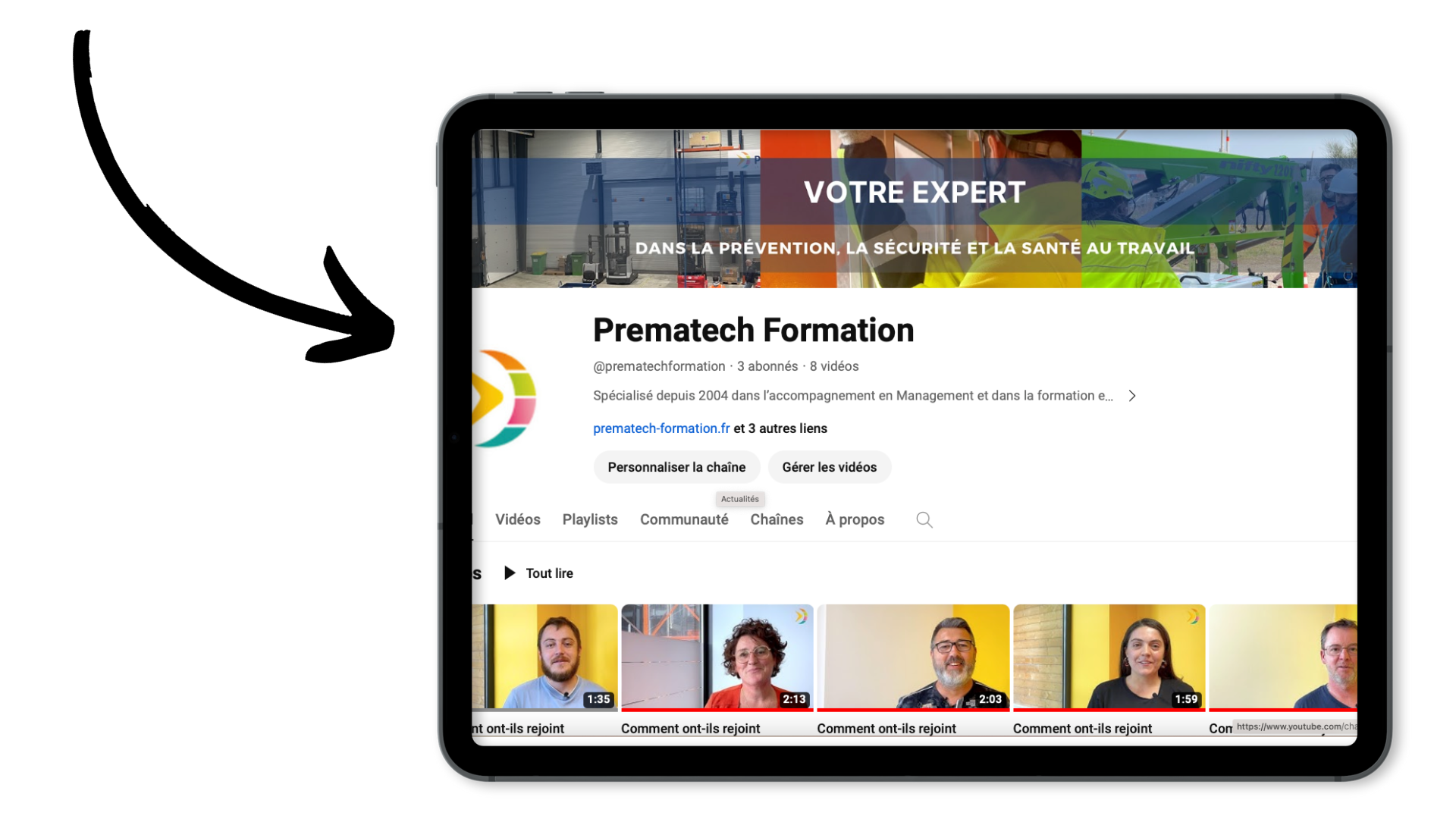 PREMATECH LANCE SA PREMIÈRE CHAÎNE YOUTUBE !